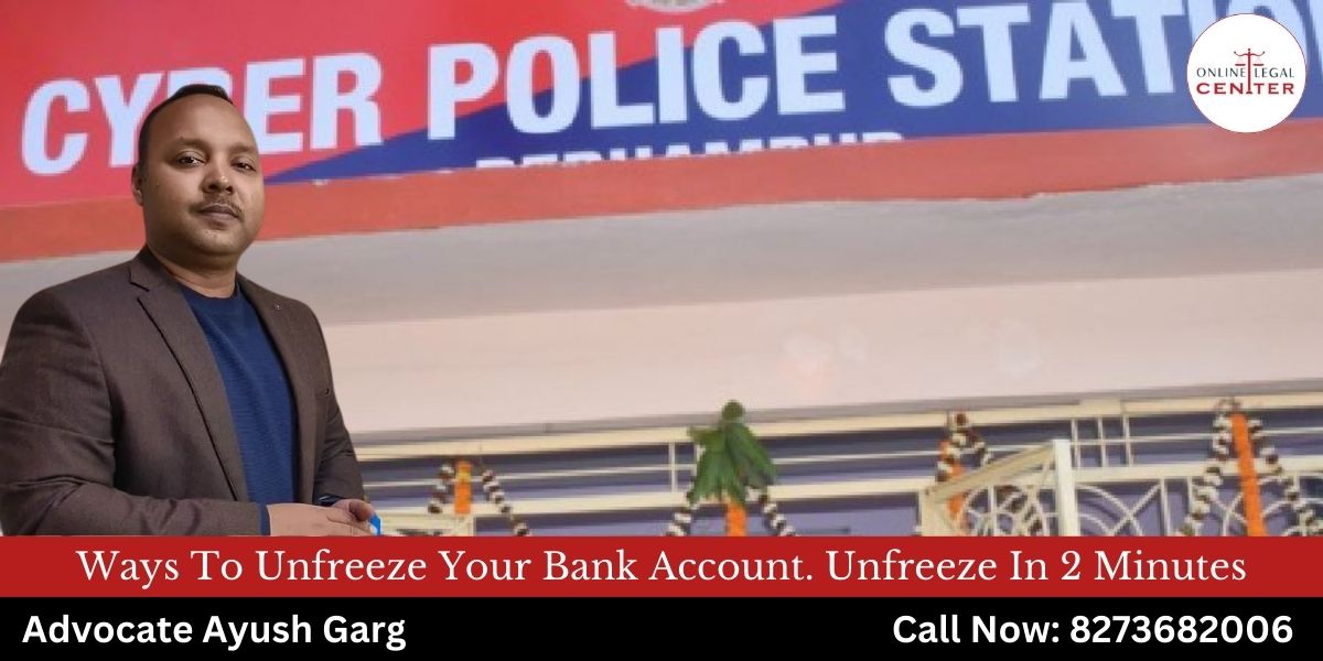 You are currently viewing Ways To Unfreeze Your Bank Account. Unfreeze in 2 minutes | Contact No. 8273682006